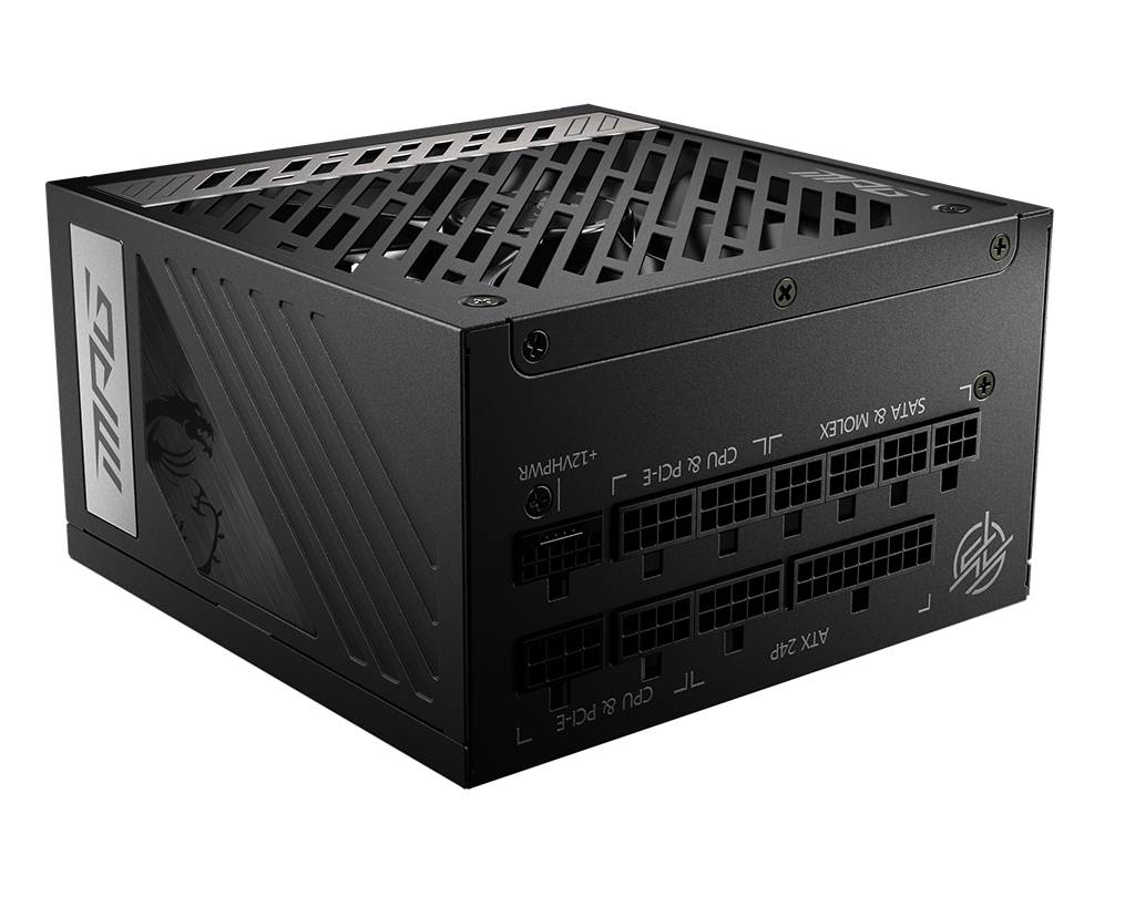 MSI MPG A1000G PCIE5, 1000 W, 100 - 240 V, 50/60 Hz, Aktiv, 120 W, 1000 W-3