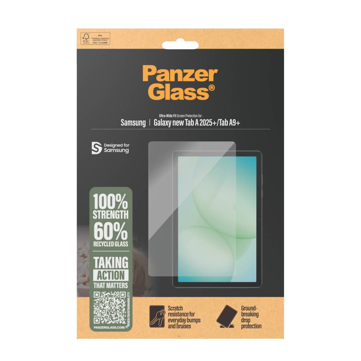 PanzerGlass Bildschirmschutz für Tablet - ultrabreite-1