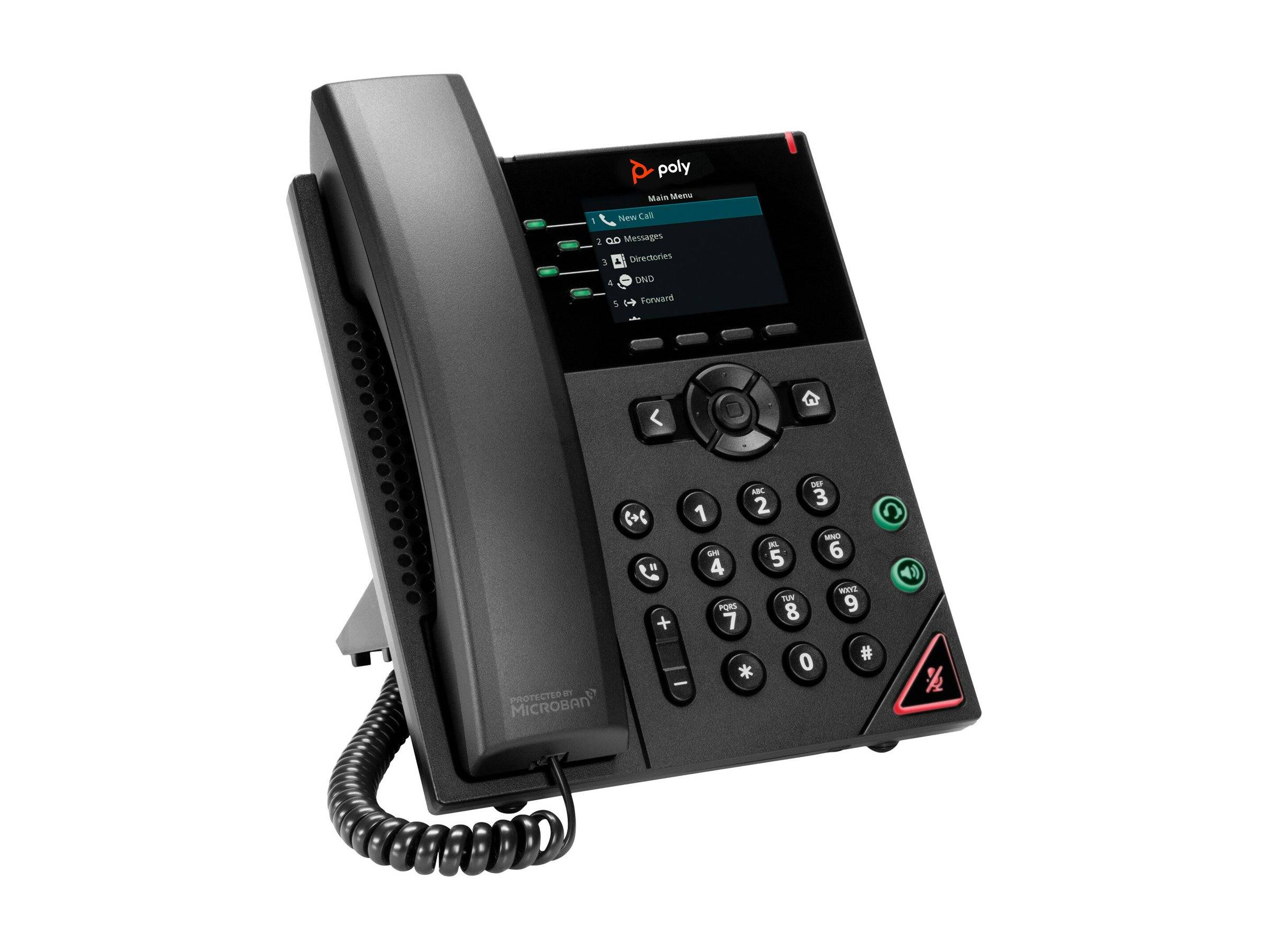 POLY - HP Poly VVX 250 - VoIP-Telefon - dreiweg Anruffunktion-1