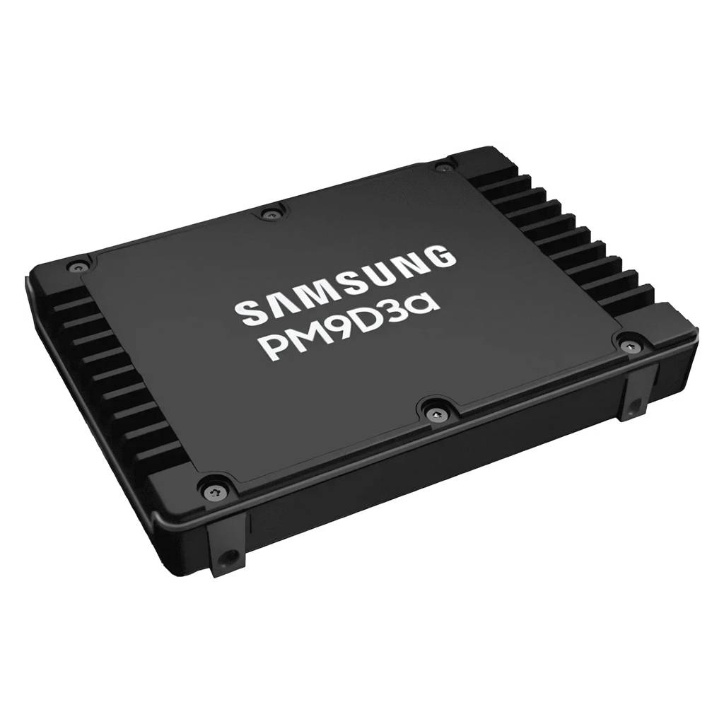 Samsung PM9D3a MZWL63T8HFLT - SSD - 3.84 TB - intern - M.2 - PCI Express 5.0 x4 (NVMe)-0
