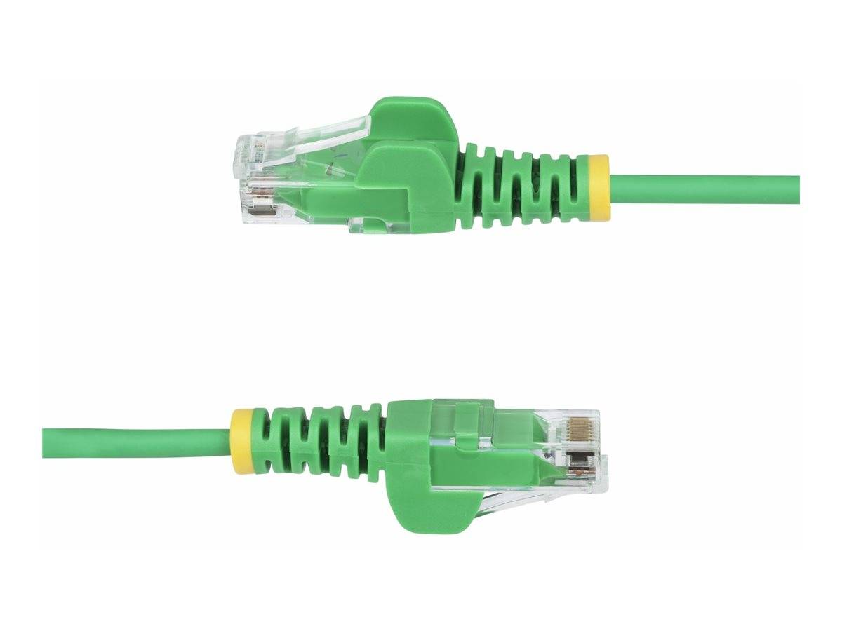 StarTech.com 1.5m Green Slim CAT6 Ethernet Cable, Snagless, 28AWG, LSZH - Patch-Kabel - RJ-45 (M)-1