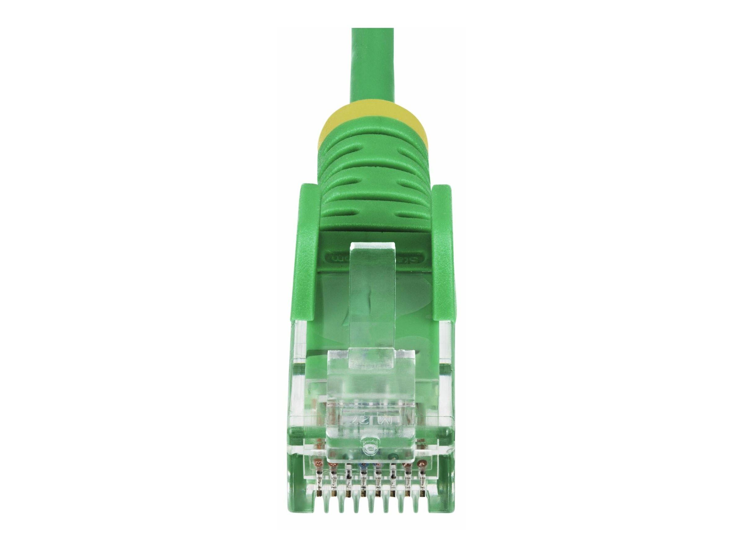 StarTech.com 1.5m Green Slim CAT6 Ethernet Cable, Snagless, 28AWG, LSZH - Patch-Kabel - RJ-45 (M)-3