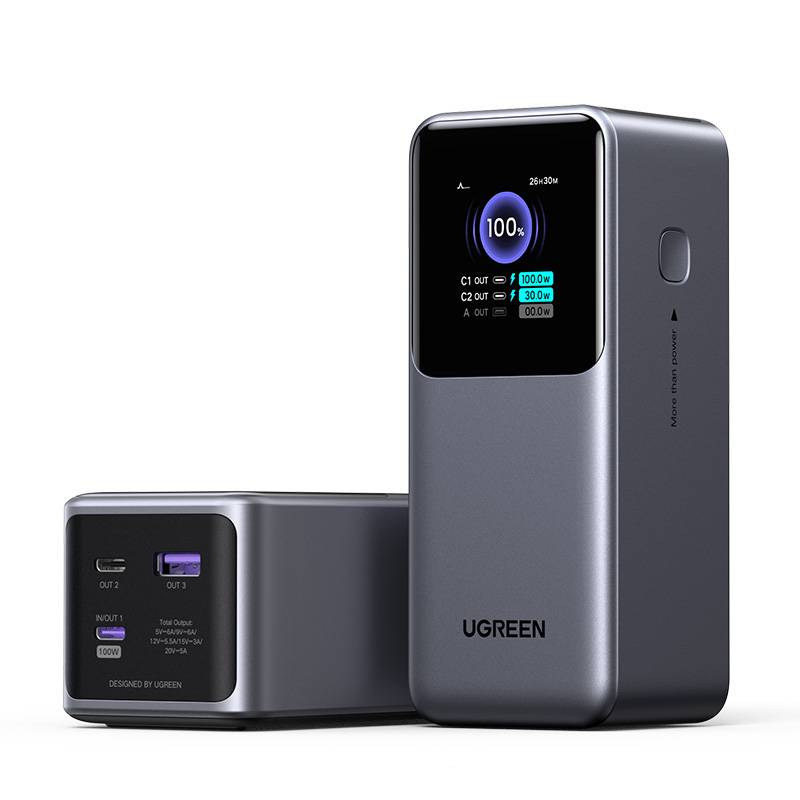 UGREEN PB721 20K 130W Powerbank 2C1A Telekommunikation, UCC & Wearables Smartphone Zubehör &-3