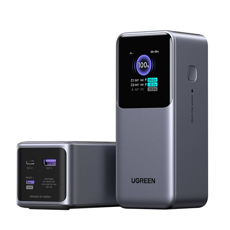 UGREEN PB721 20K 130W Powerbank 2C1A Telekommunikation, UCC & Wearables Smartphone Zubehör &-4