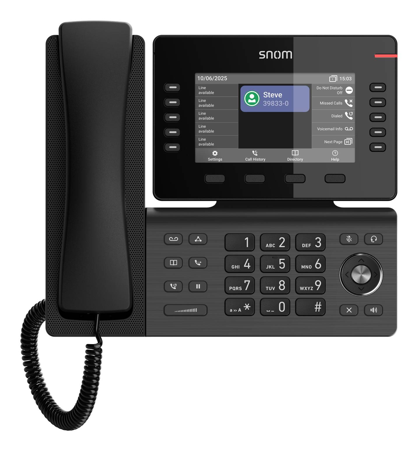 Snom TÉLÉPHONE SIP D815WÉCRAN COULEUR ET BLUETOOTH-2