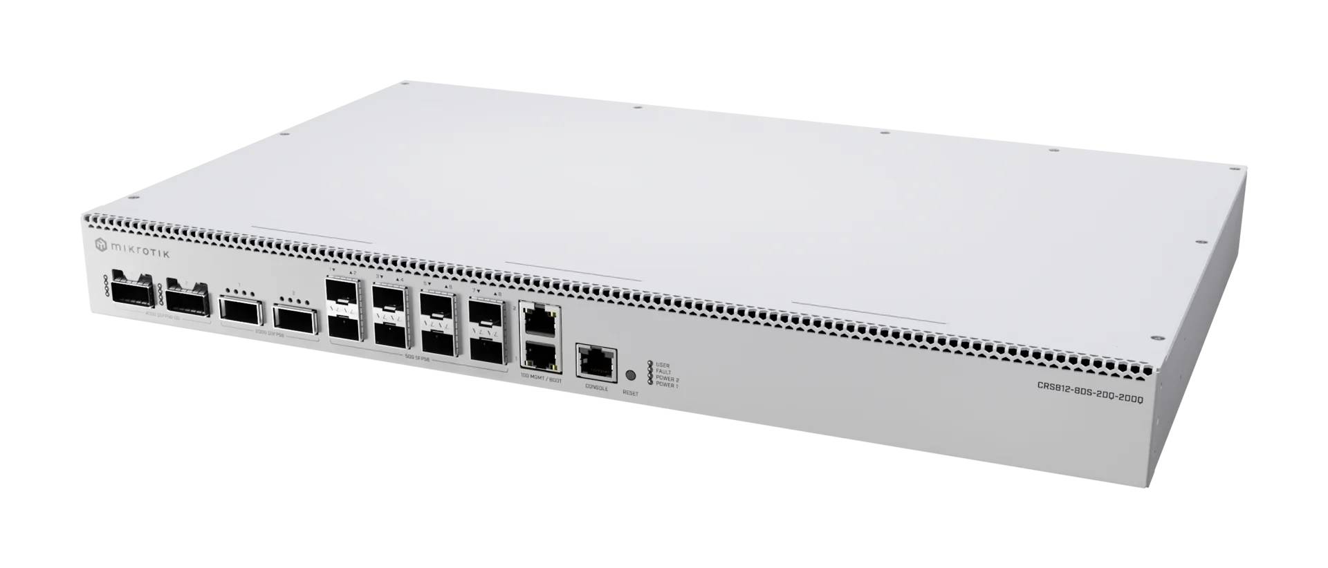 MikroTik CRS812 DDQ - Switch - managed - 8 x-2