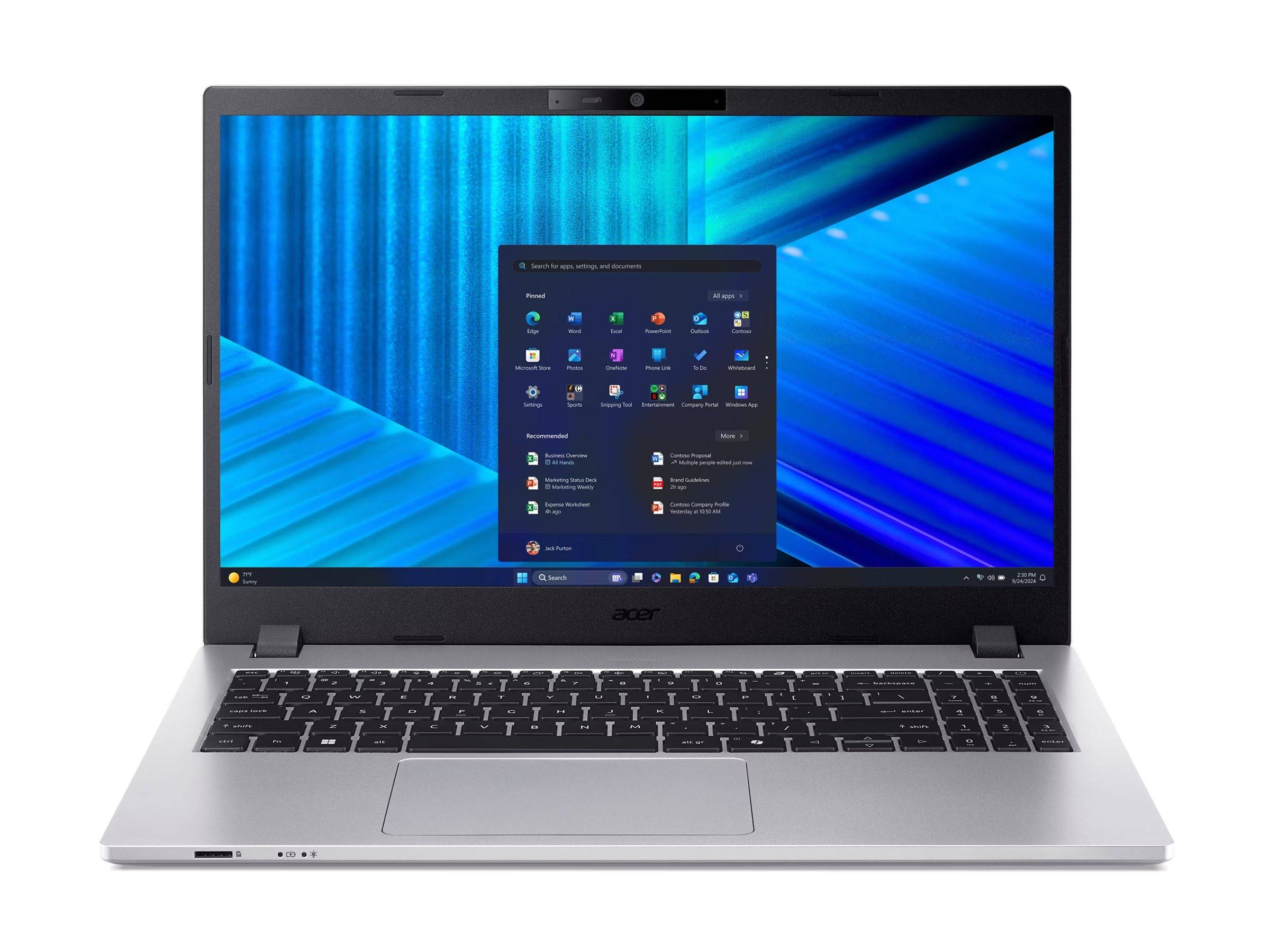 Acer TravelMate P2 15 TMP215-75-G2-TCO - Intel Core Ultra 5 125H / 1.2 GHz - Win 11 Pro - Intel Arc Graphics - 16 GB RAM-3