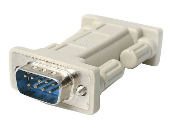 StarTech.com DB9 RS232 Serieller modem-Adapter – Stecker/Stecker - modemadapter - DB-9 (M)