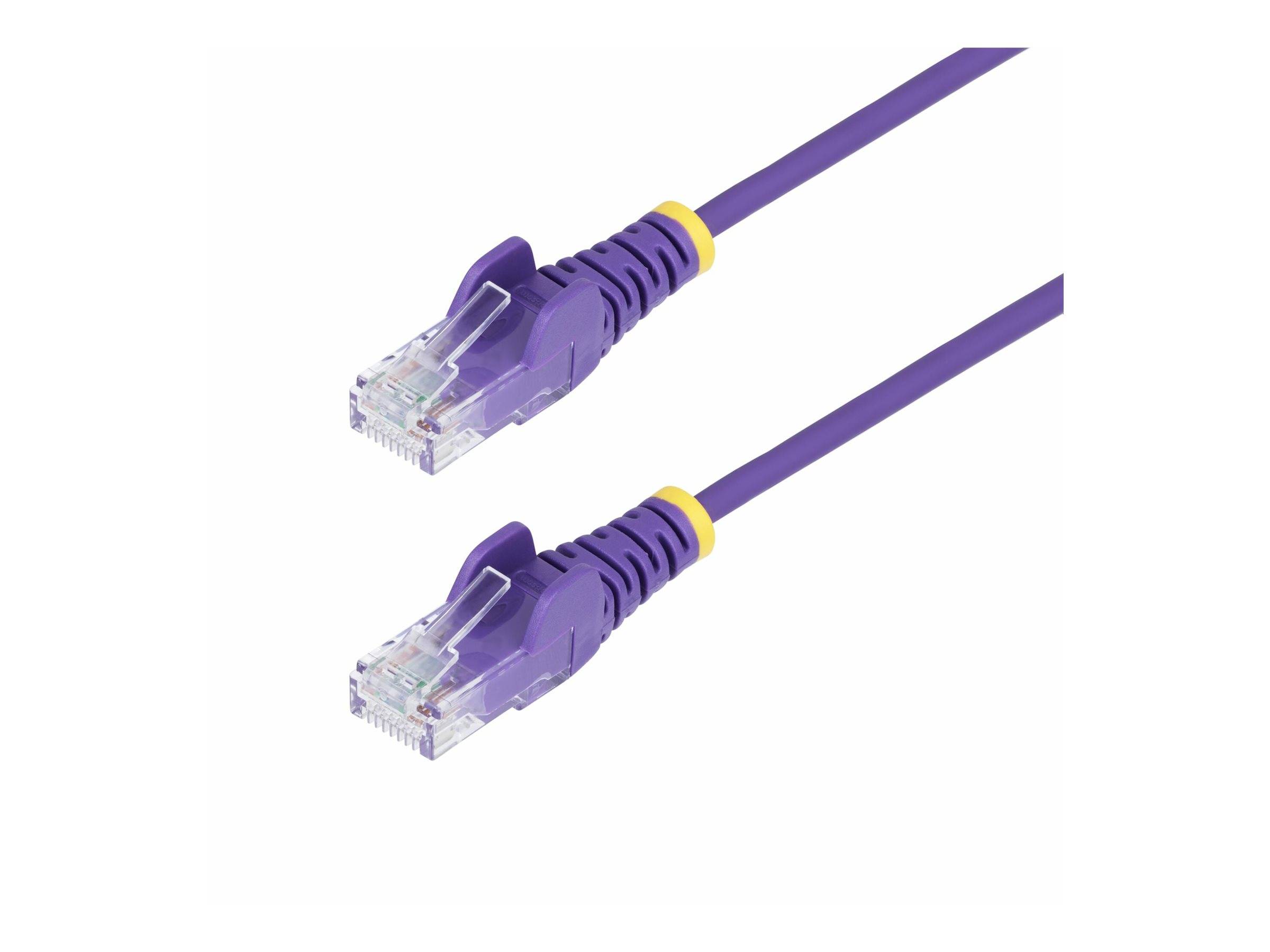 StarTech.com 7m Purple Slim CAT6 Ethernet Cable, Snagless, 28AWG, LSZH - Patch-Kabel - RJ-45 (M)-0