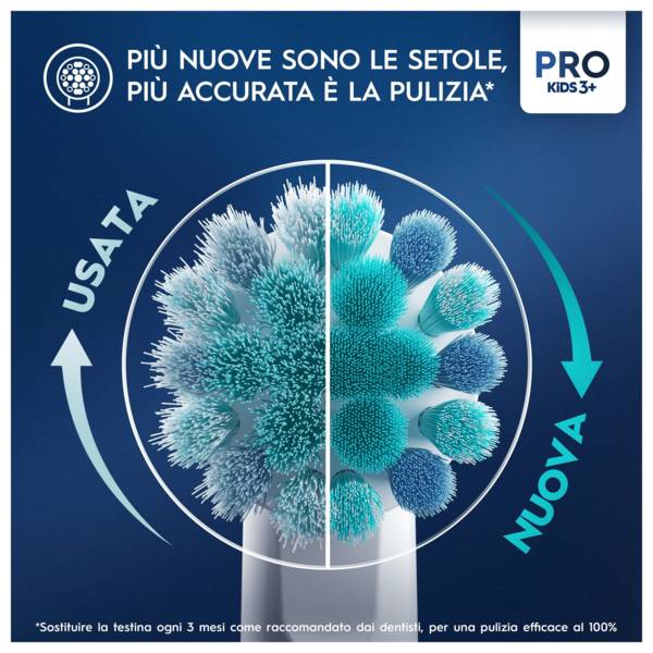 Oral-B Vitality Pro Kids Spiderman, Kind, Rotierende-vibrierende Zahnbürste, Tägliche Pflege, Sensibel, Super sensitive,