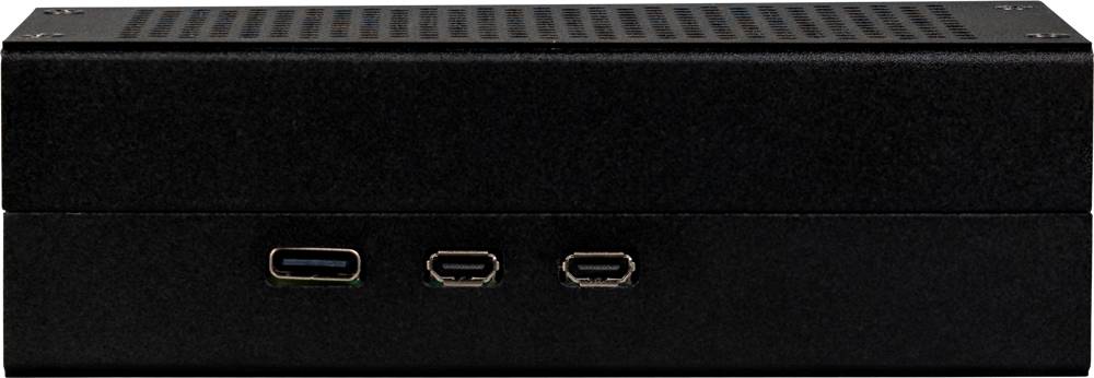 JOY-IT - Raspberry Pi RB-ALUCASEP5-M2, Hülle, Raspberry Pi, Raspberry Pi, Schwarz, Aluminium, 108 mm-3