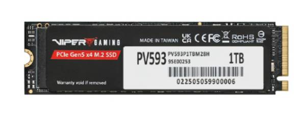Patriot Memory PV593 PCIe Gen5 x4 M.2 2280 SSD, 1 TB, M.2