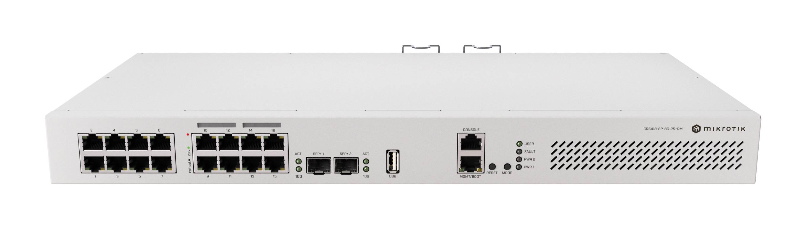 MikroTik Cloud Router Switch CRS418-8P-8G-2S+RM-1