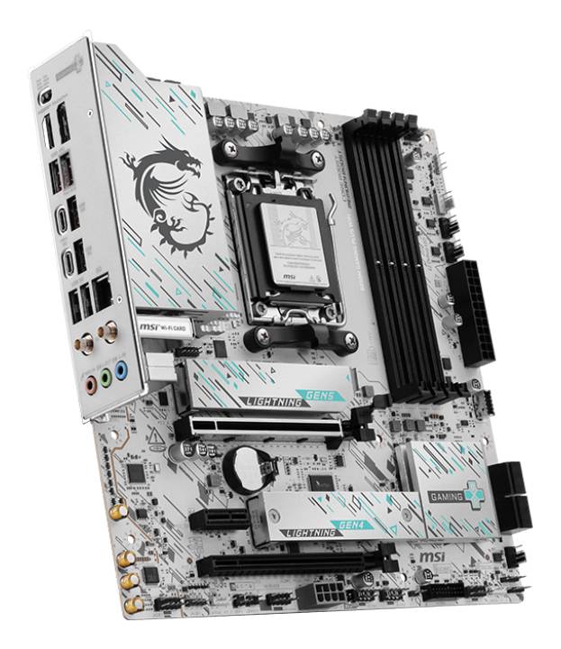 MSI B850M GAMING PLUS WIFI - Motherboard - micro ATX - Socket AM5 - AMD B850 Chipsatz - USB-C 3.2 Gen2, USB 3.2 Gen 1 --3