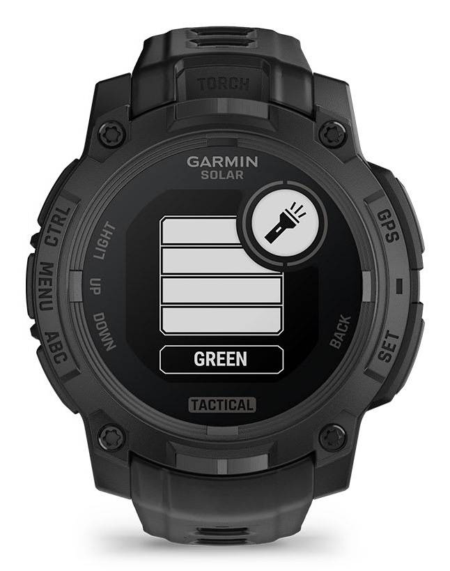 Watch Instinct 3 Solar GPS Tactical Edition - Black-1