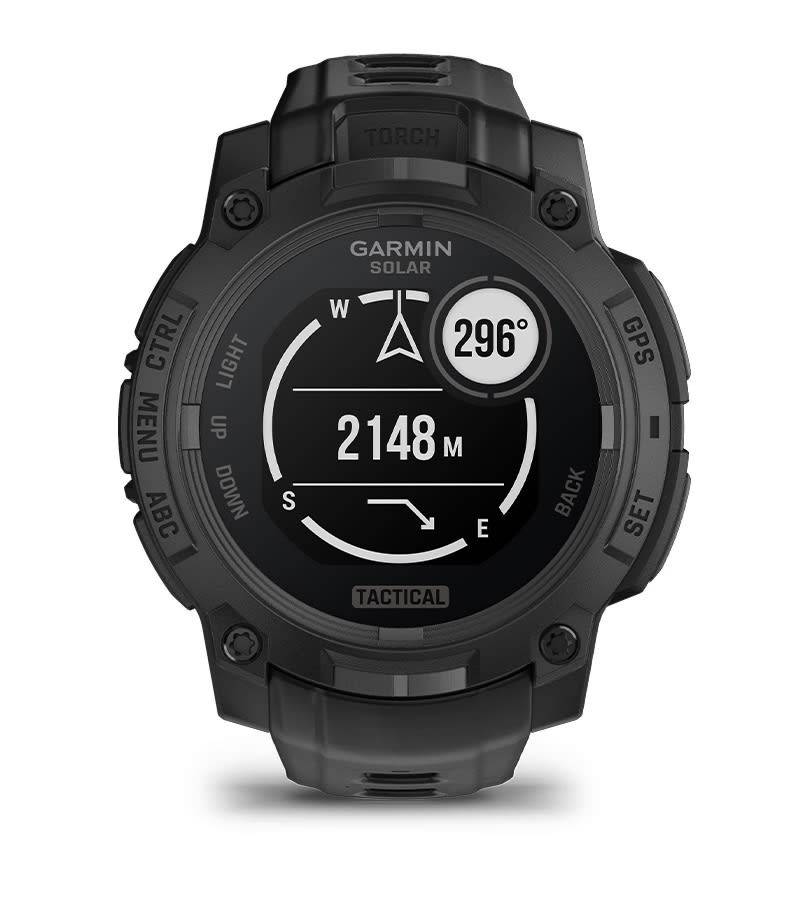 Watch Instinct 3 Solar GPS Tactical Edition - Black-4