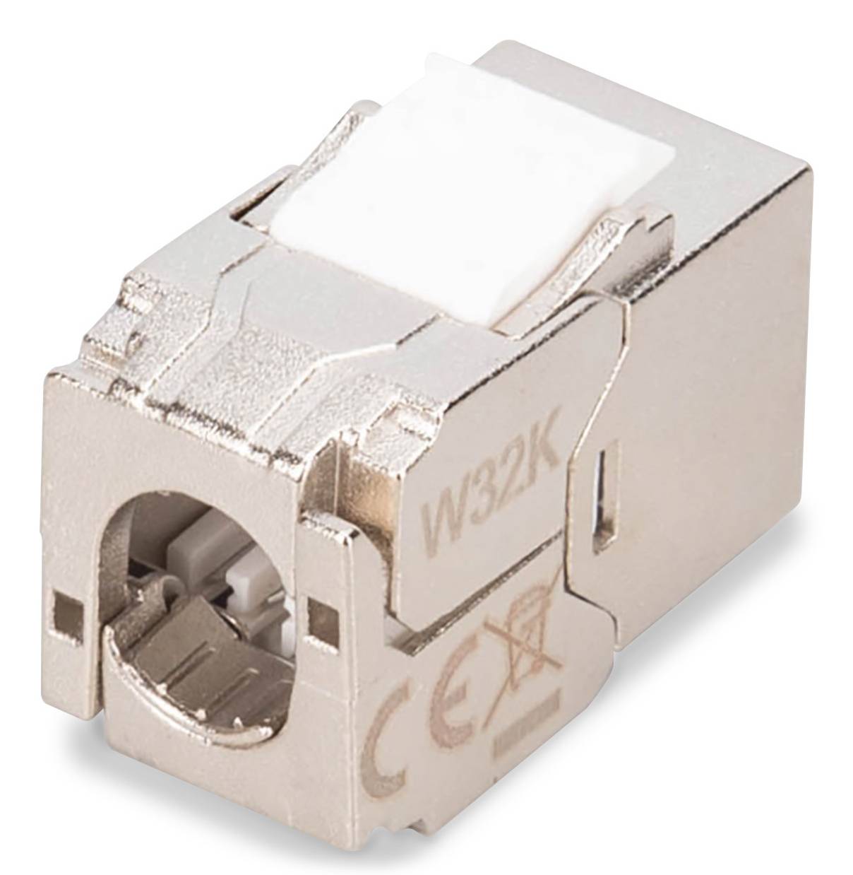CAT 6A Kompakt-Keystone Modul, geschirmt, werkzeugfreier Montageanschluss, 12 S-2