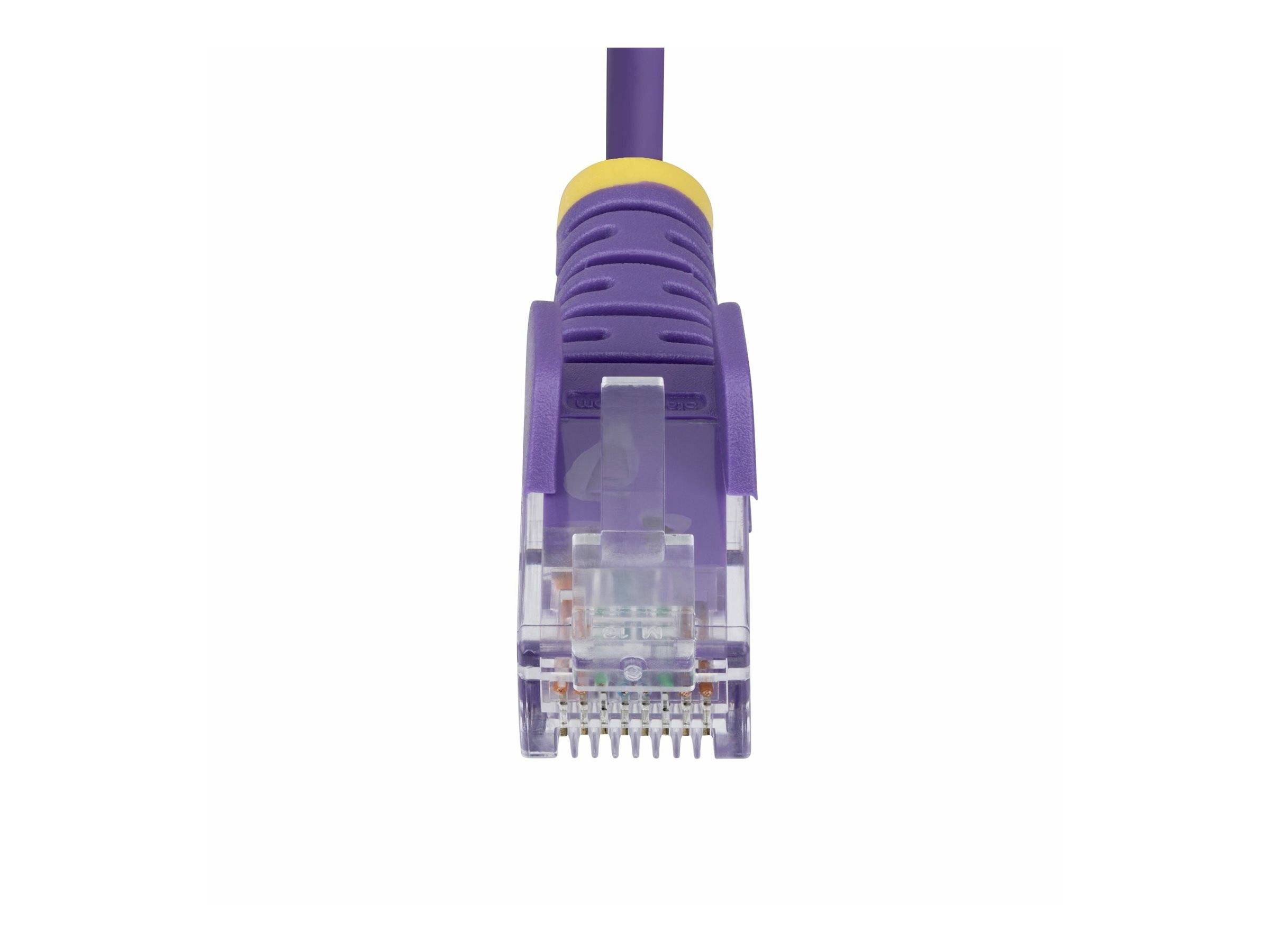 StarTech.com 7m Purple Slim CAT6 Ethernet Cable, Snagless, 28AWG, LSZH - Patch-Kabel - RJ-45 (M)-4