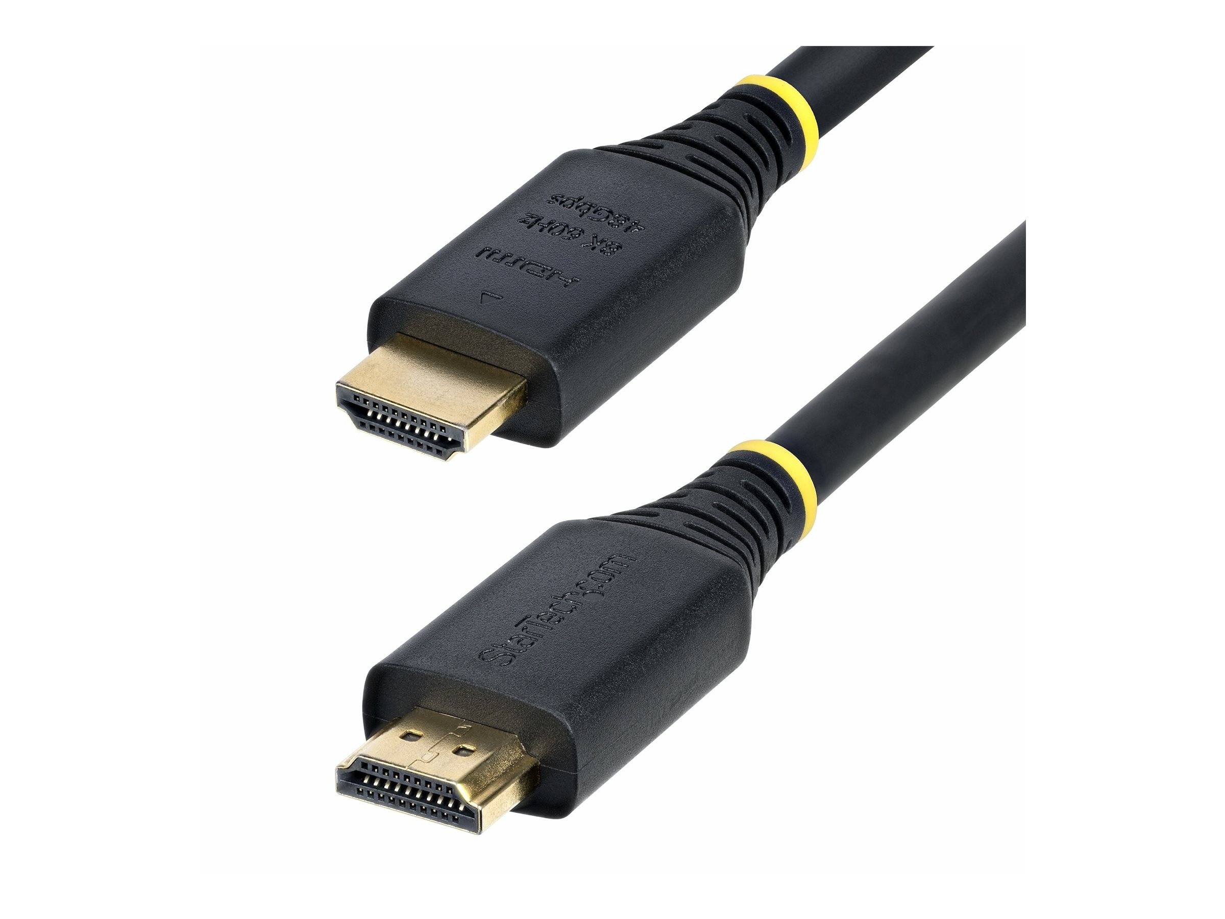 StarTech.com Ultra High Speed - HDMI-Kabel - HDMI männlich zu HDMI männlich - 4 m - abgeschirmt - Schwarz - passiv, 4K12-0