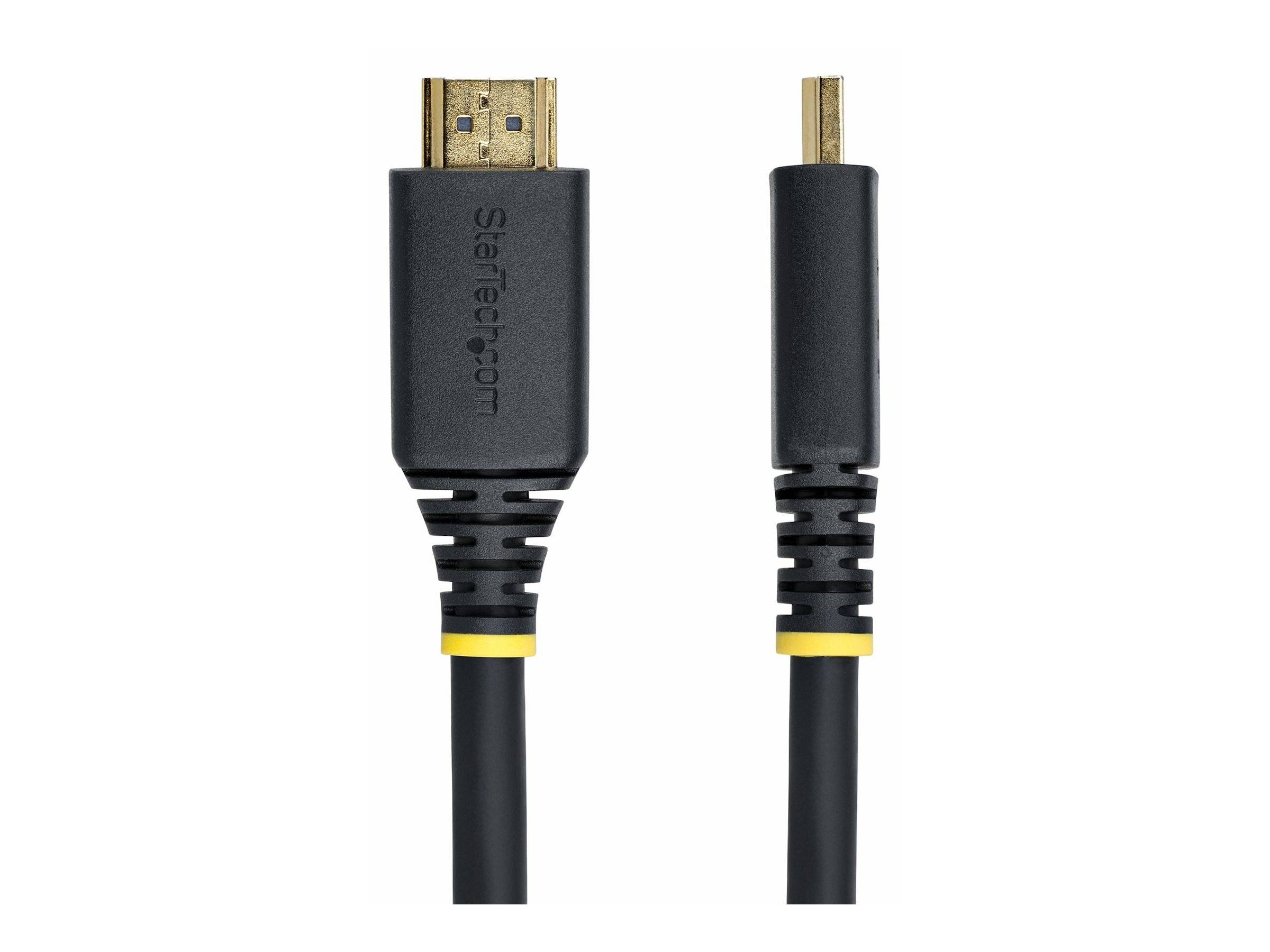 StarTech.com Ultra High Speed - HDMI-Kabel - HDMI männlich zu HDMI männlich - 4 m - abgeschirmt - Schwarz - passiv, 4K12-2