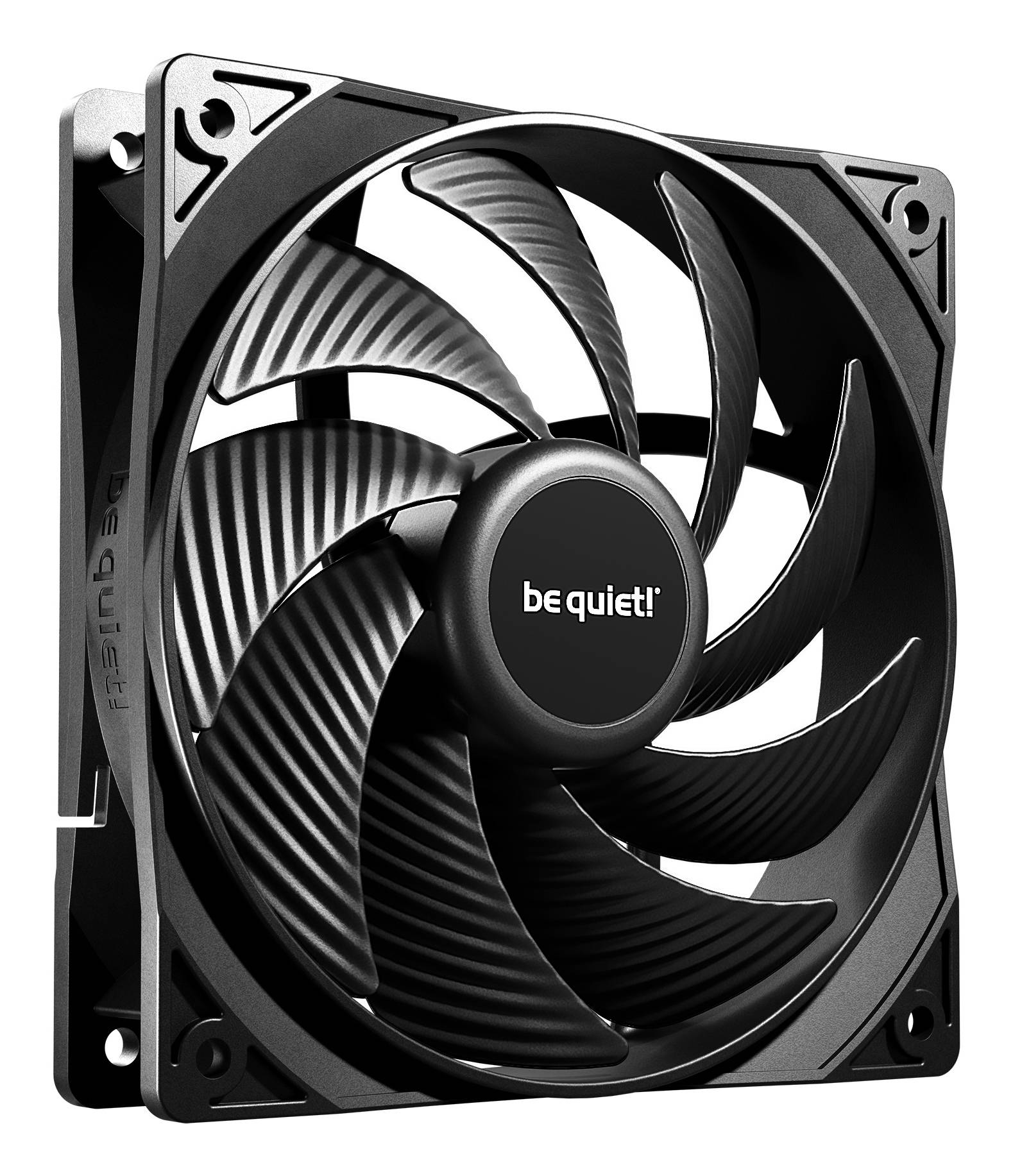 be quiet! Pure Wings 3 120 mm PWM high-speed Triple Pack, Ventilator, 12 cm, 2100 RPM, 101,2 m³/h, Schwarz-2