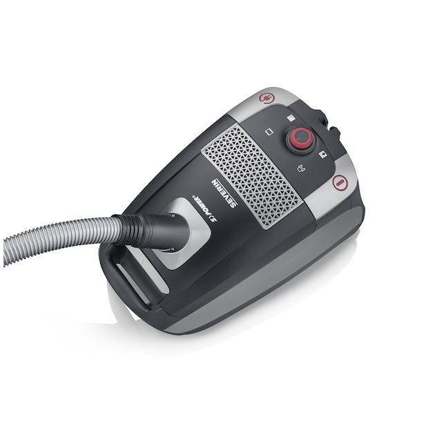 Severin BC 7052, 850 W, Trommel-Vakuum, Trocken, Staubbeutel, 4 l, HEPA-2