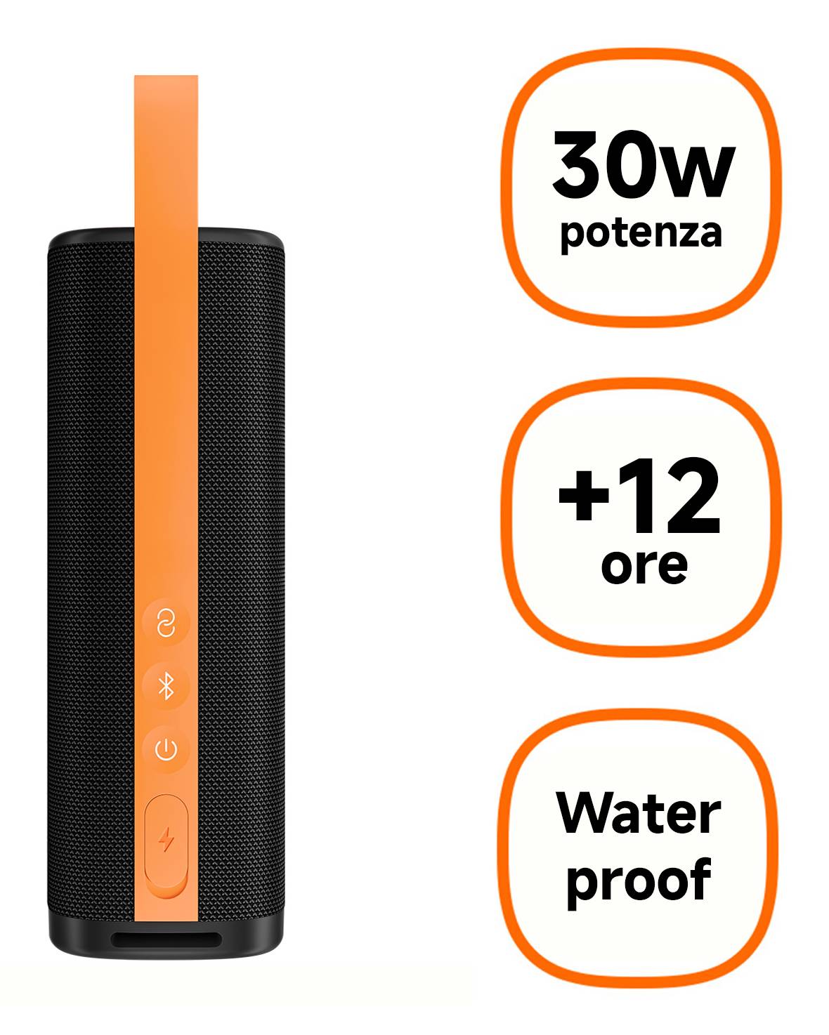 Xiaomi Sound Outdoor Bluetooth Lautsprecher schwarz (30W) QBH4261GL-1