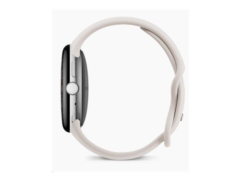 Google Pixel Watch 4 (Wi-Fi) Active Armband 45mm, Porzellan-2