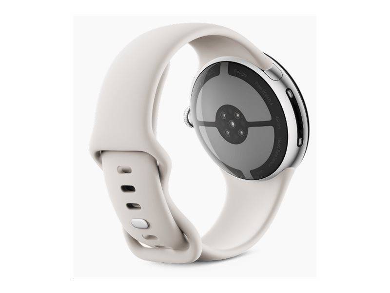 Google Pixel Watch 4 (Wi-Fi) Active Armband 45mm, Porzellan-3