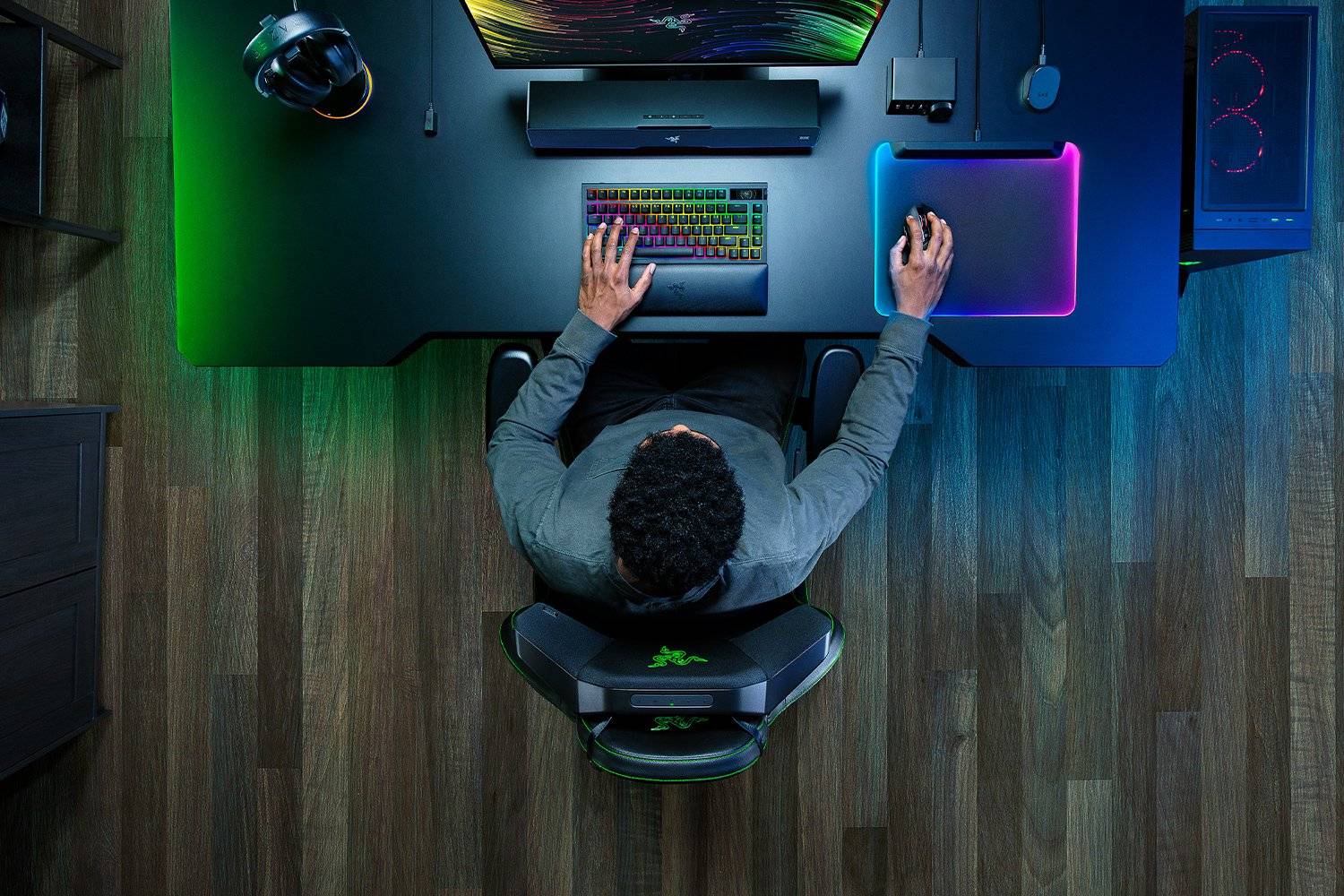 Razer RC81-04350101-R3M1, 2-Wege, 2.0 Kanäle, Verkabelt & Kabellos, Schwarz-3