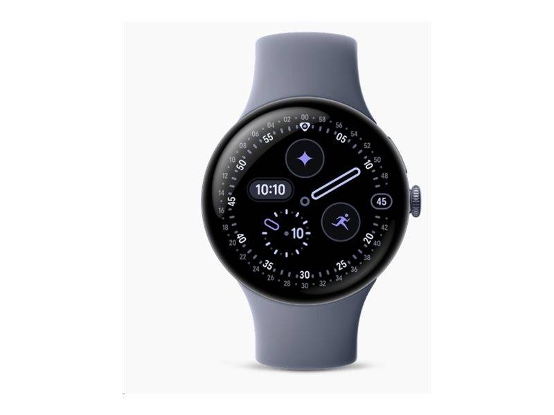 Google Pixel Watch 4 (Wi-Fi) Active Armband 45mm, Moonstone-1