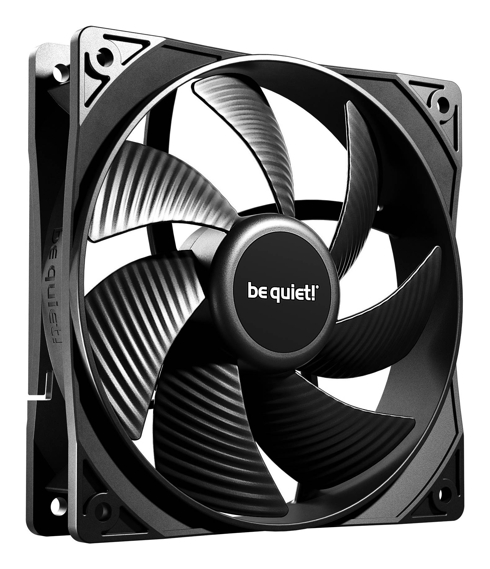 be quiet! Pure Wings 3 120 mm PWM Triple Pack, Ventilator, 12 cm, 1600 RPM, 84,8 m³/h, Schwarz-2