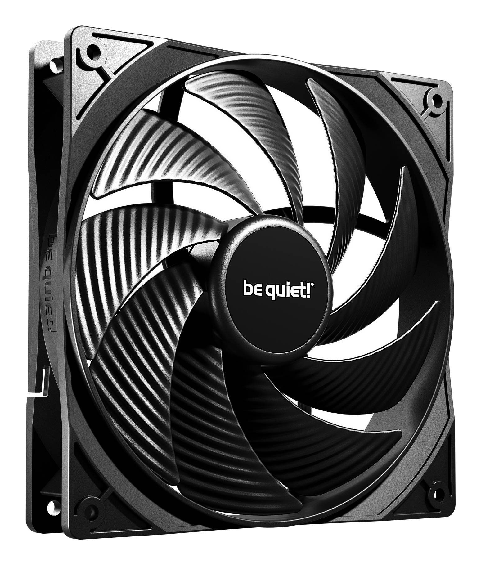 be quiet! Pure Wings 3 140 mm PWM high-speed Triple Pack, Ventilator, 14 cm, 1800 RPM, 122,6 m³/h, Schwarz-2