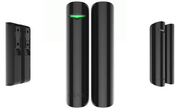 black - Door contact - wireless - Jeweller - up to 1200m Accelerometer for Ajax Hub/Hub2/Hub Plus/Hu