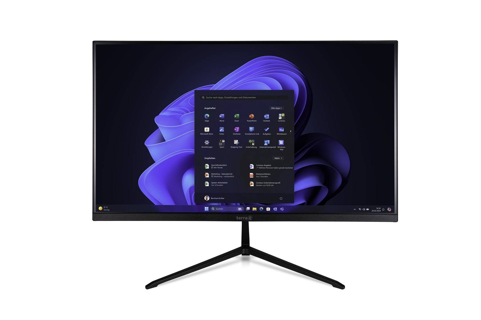 TERRA ALL-IN-ONE-PC 2401 GREENLINE - All-in-One mit Monitor - Core i3-3