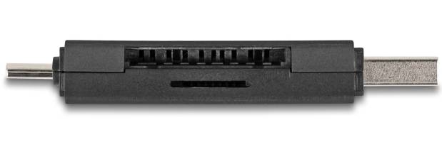 Delock Kartenleser (microSD, SD) - USB 3.0/USB-C-4