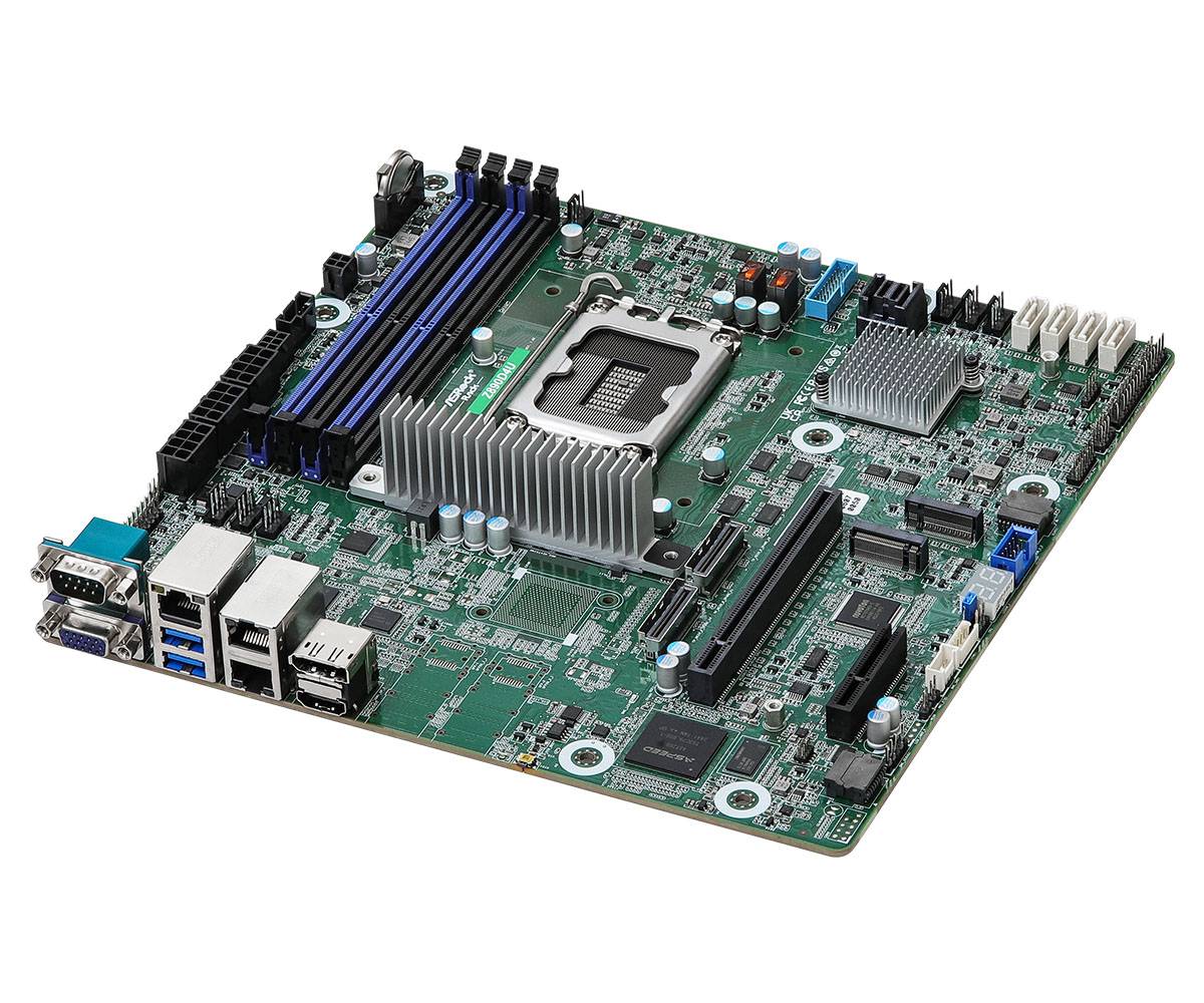 Asrock Z890D4U, Intel, LGA 1851 (Socket V1), Intel Core Ultra (Series 2), DDR5-SDRAM, 64 GB, DIMM-1
