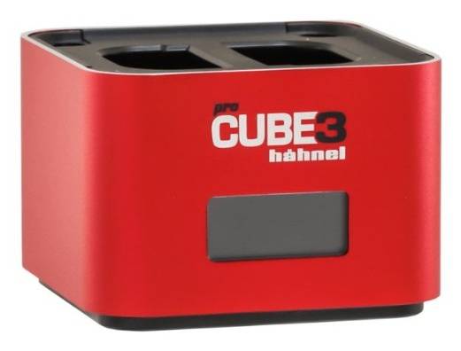 Hähnel Doppelladegerät Pro Cube 3 - Canon mit LCD-Display retail - Ladegerät - Lithium-Ionen (Li-Ion)-0