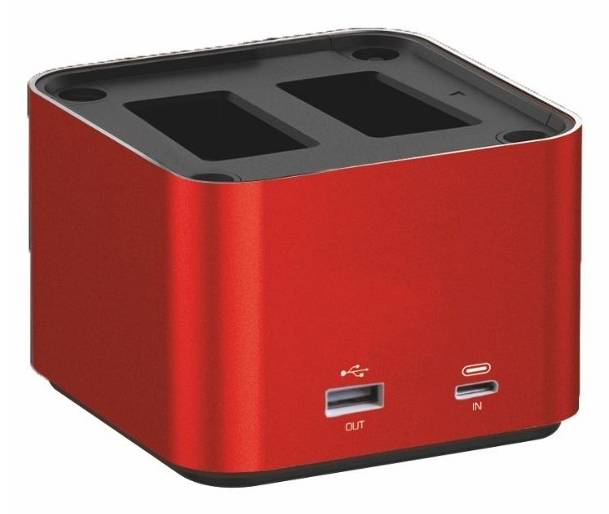 Hähnel Doppelladegerät Pro Cube 3 - Canon mit LCD-Display retail - Ladegerät - Lithium-Ionen (Li-Ion)-2