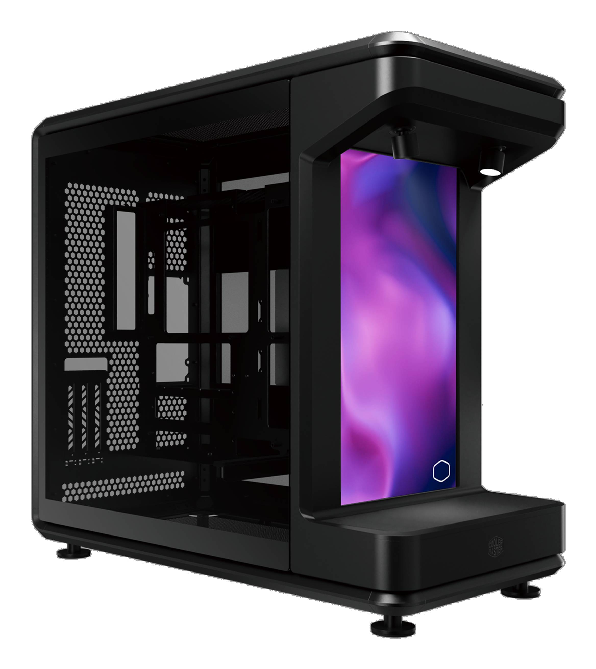 MasterFrame 360 STAGE LCD - MT - ATX - Seitenteil mit Fenster (gehärtetes Glas)-1
