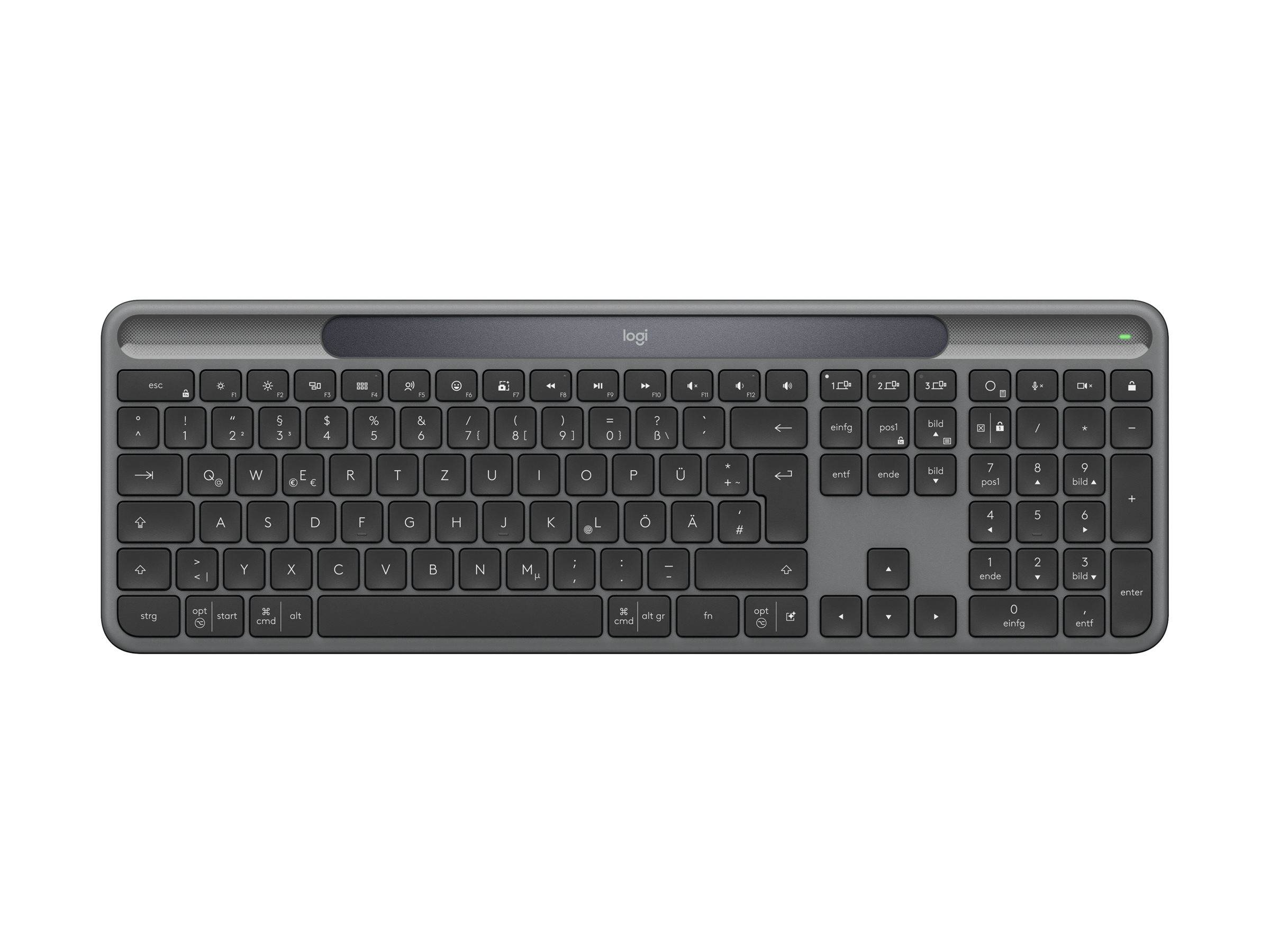 Logitech Signature Slim Solar+ K980 - Tastatur - TL: Deutsch, QWERTZ-4