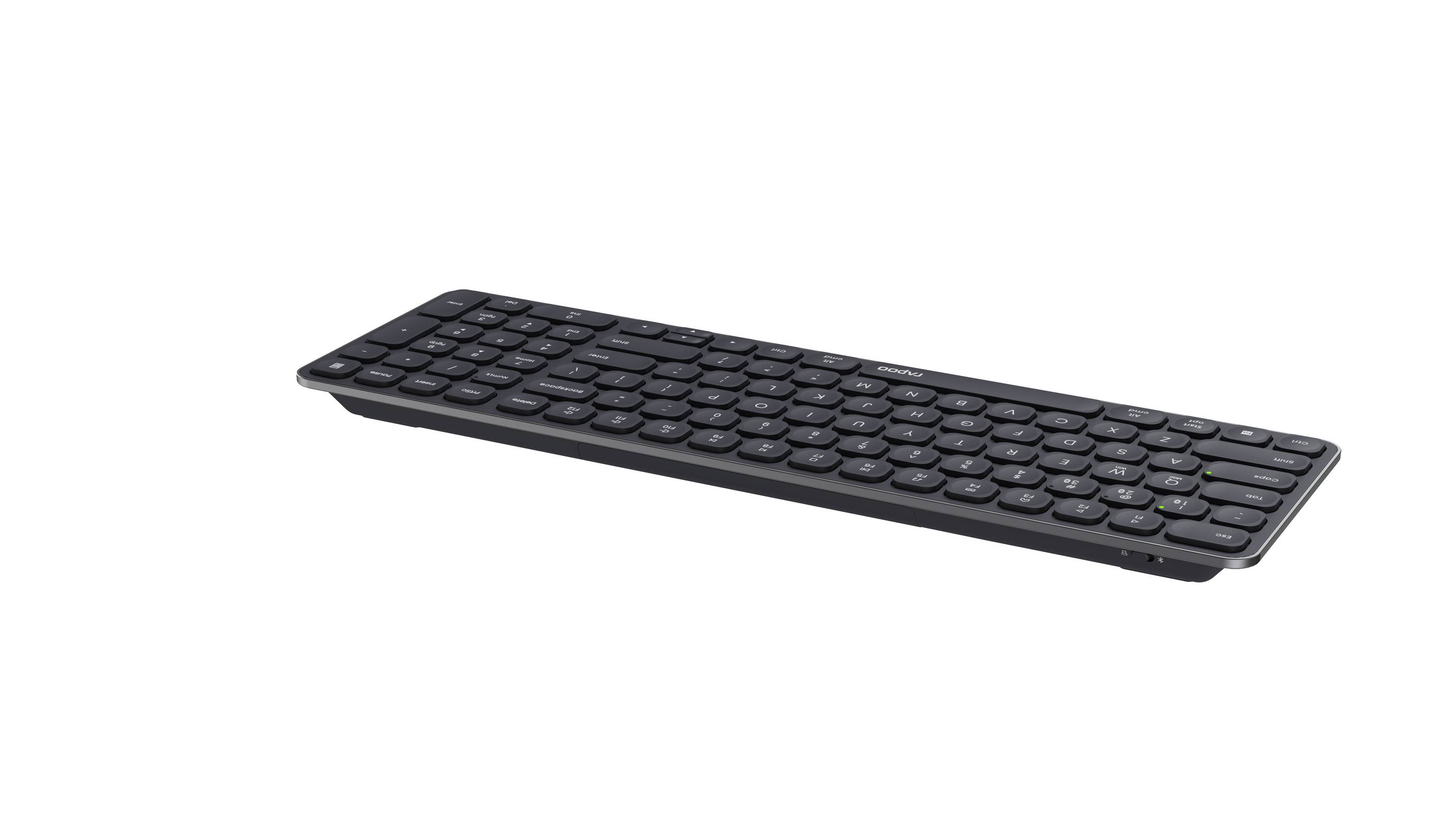 rapoo E9310M kabellose Tastatur - QWERTZ DE - schwarz 00226108-2