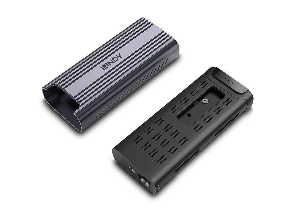 LINDY USB4 NVMe M.2 SSD Gehäuse Multimedia-Technik Externe-4