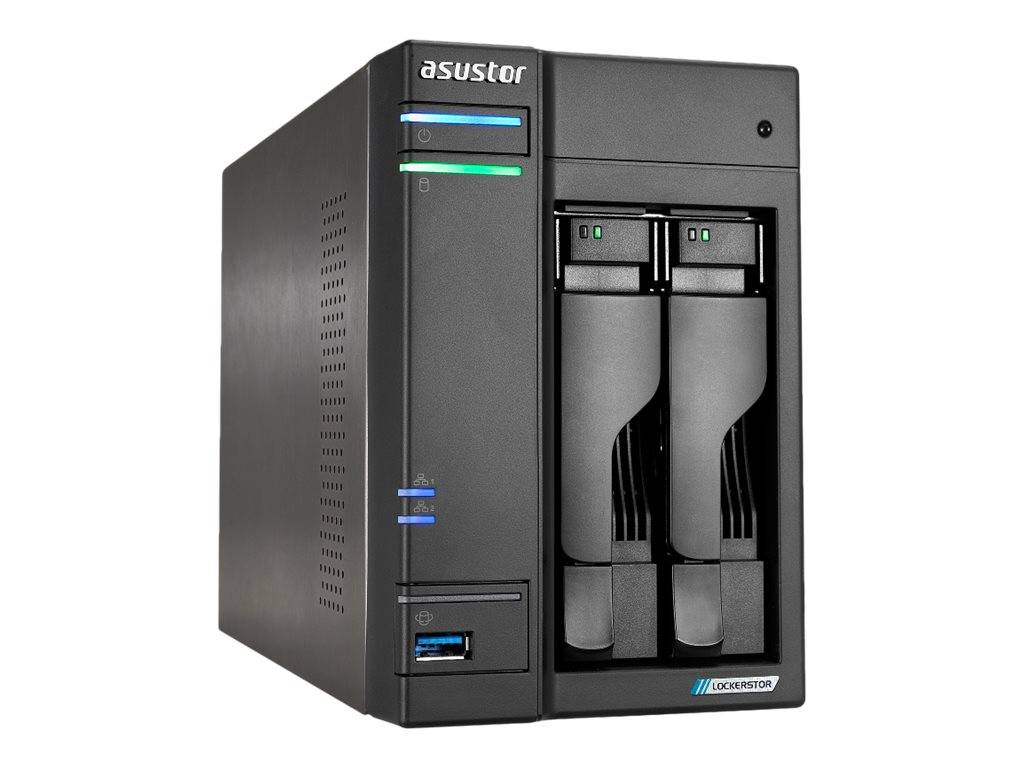 Asustor Lockerstor 2 Gen2 - NAS-Server - 2 Schächte-0