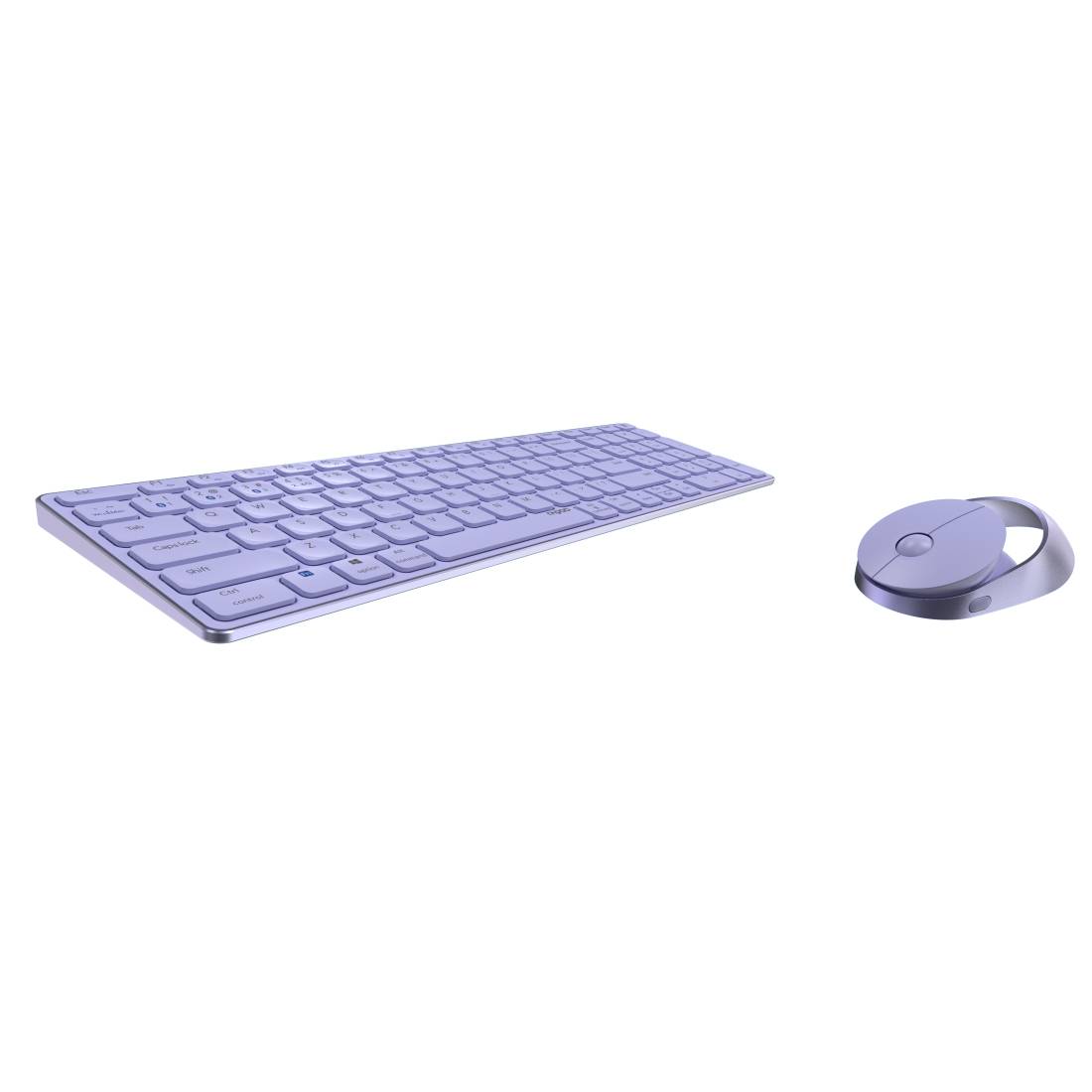 Rapoo - 215377 Kabelloses Multi-Mode-Deskset 9750M, Lila, QWERTZ-1