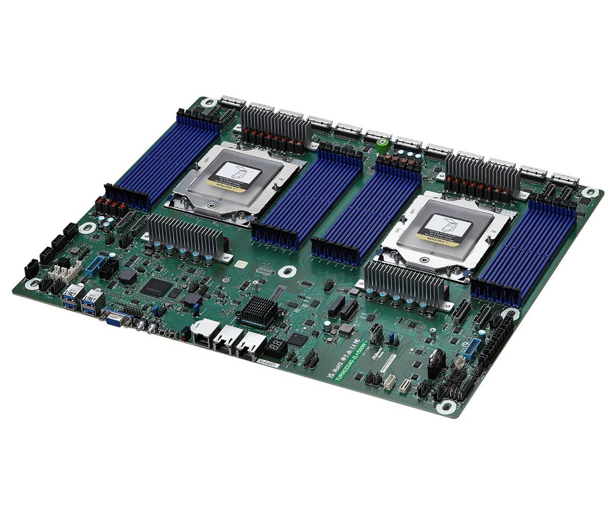 Asrock TURIN2D24G-2L+/500W, AMD, Socket SP5, AMD EPYC 9004, DDR5-SDRAM, 48 GB, DIMM-1