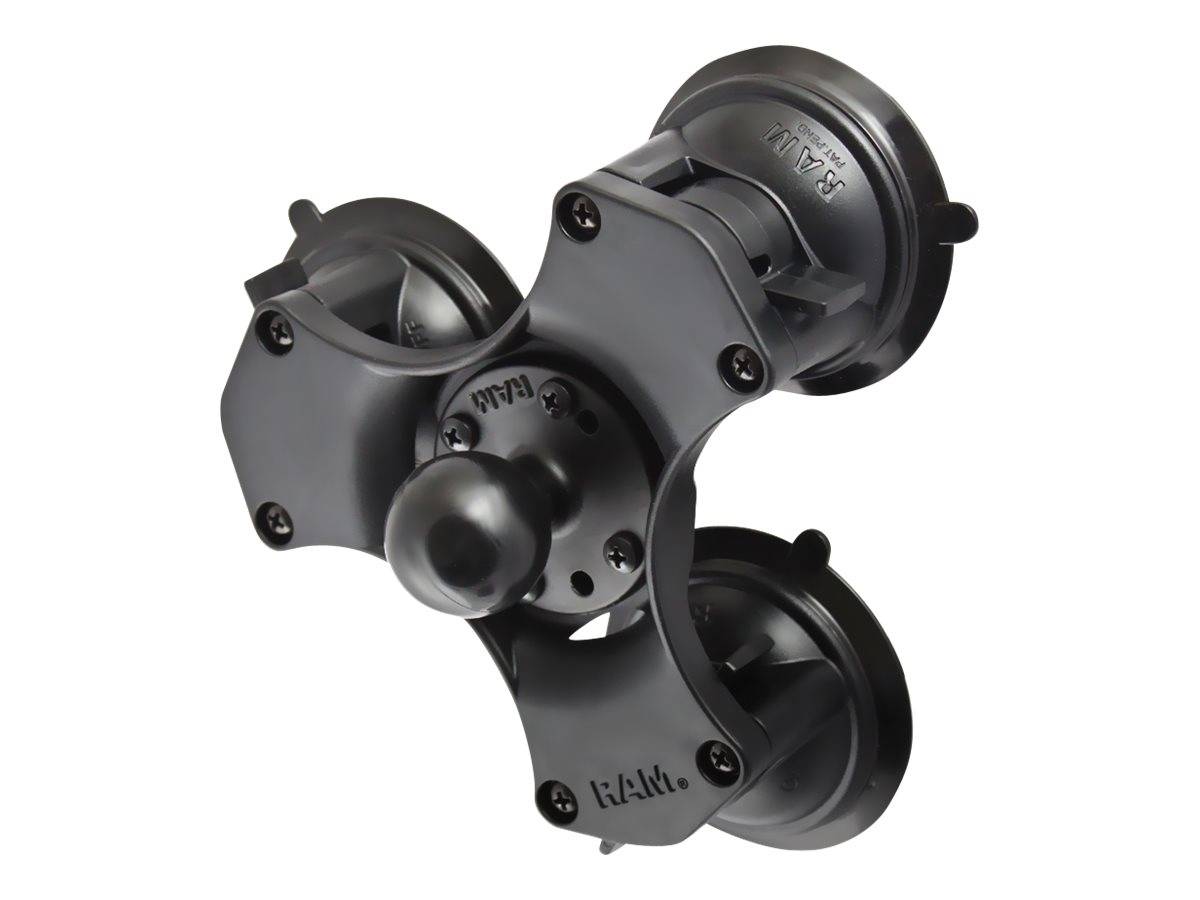 RAM MOUNTS - RAM RAP-365-224-1U - Sockel mit 3 Saugnäpfen-0