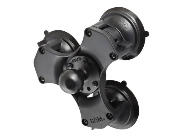 RAM MOUNTS - RAM RAP-365-224-1U - Sockel mit 3 Saugnäpfen