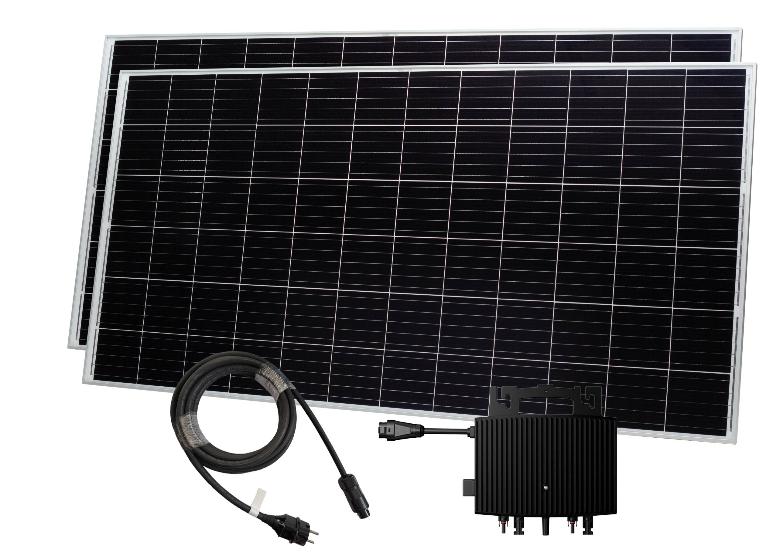 SUNSET Balkonkraftwerk SUNpay®840LW-W plus (OH)-0