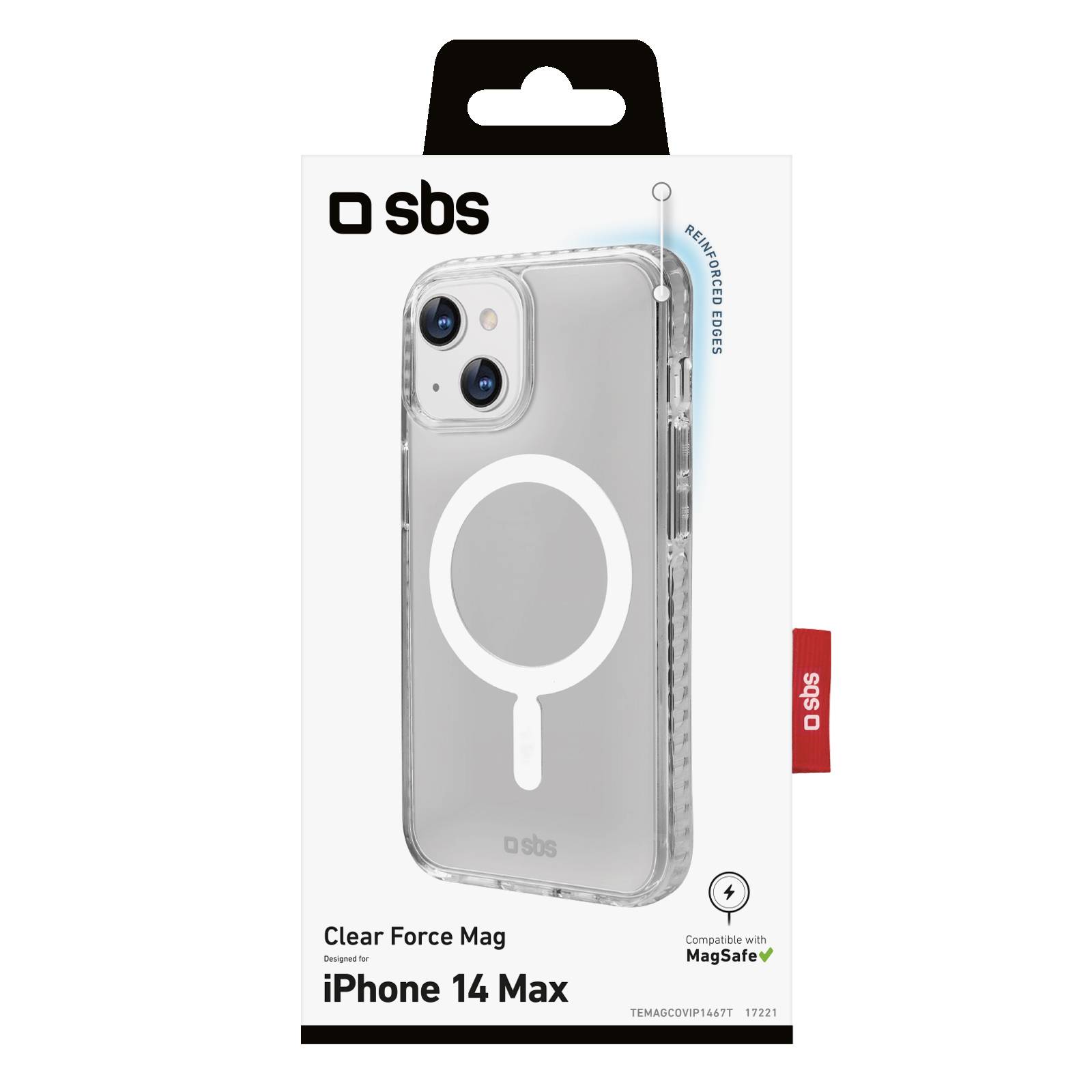 SBS TEMAGCOVIP1467T - Cover - Apple - iPhone 14 Plus - 17 cm (6.7 Zoll) - Transp-1